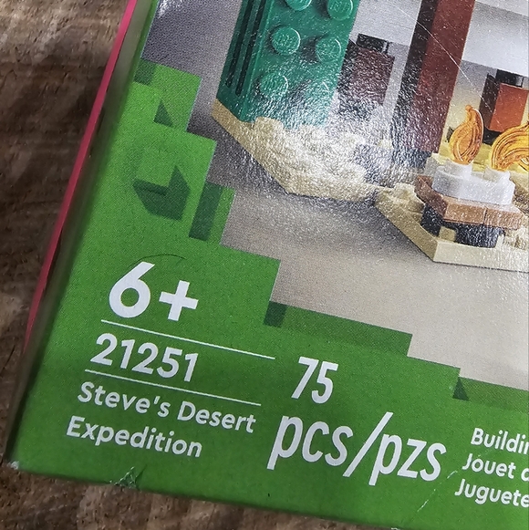 LEGO Minecraft Steve's Desert Expedition 21251 NEW Building Toy 75 Pieces - Picture 3 of 8